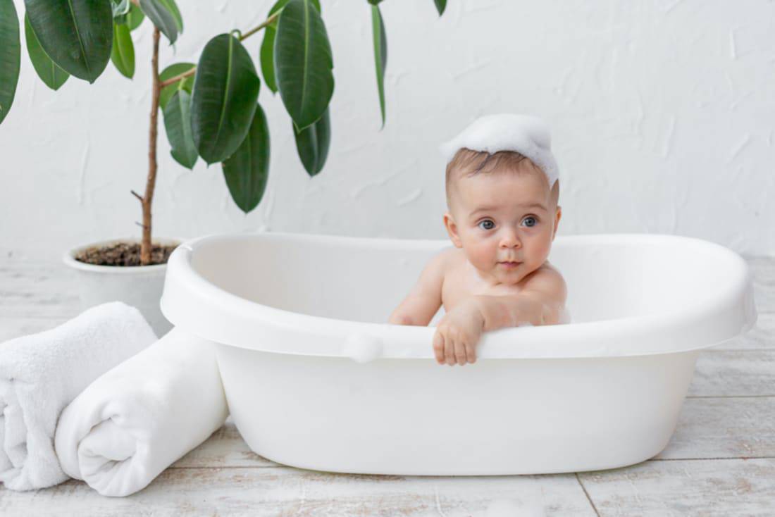 Bachelor opleiding Dollar Omgeving Baby in bad doen voor slapen | Slaaptipsvoorbabys